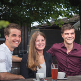 Das neue Pächter Trio im Restaurant Scheitlinsbüchel St. Gallen